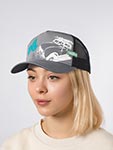 Бейсболка COASTAL арт. HFT New B (серый)